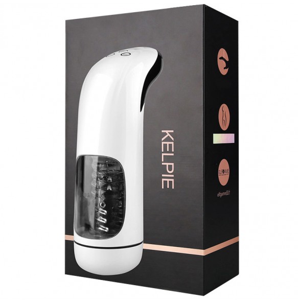 MIZZZEE - Cobii Voice Interaction Automatic Telescopic Masturbator (Chargeable - White)